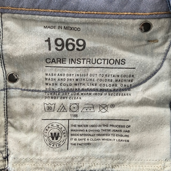 Gap 1969 Women’s Jeans Low Rise Sexy Boot Sz 26/2 Medium Wash Flare Hippie Y2K - Picture 11 of 12